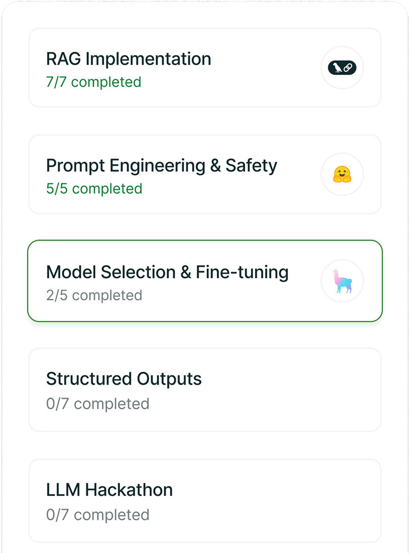 Illustration representing LLM engineering work